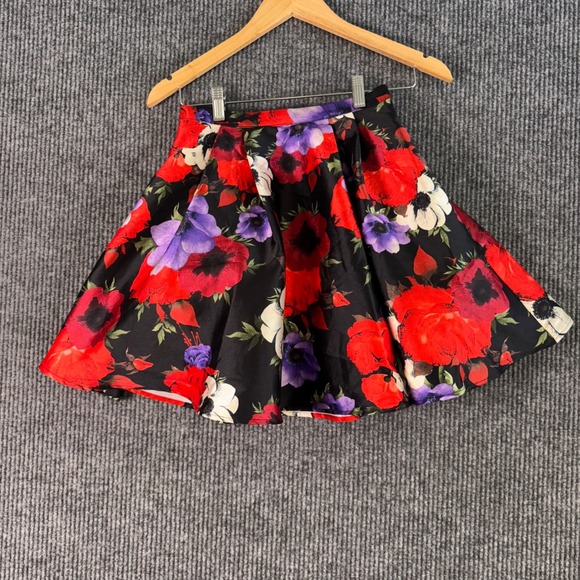 B. Darlin Other - B Darlin Floral Mini Skirt 1/2 Romantic Whimsigoth Coquette Lined Y2K Glam Party